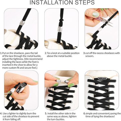 ZHENTOR Elastic Shoe Laces for Sneakers, No Tie Shoelaces for Kids and Adults, Tieless Stretch Shoe Strings in Saudi Arabia