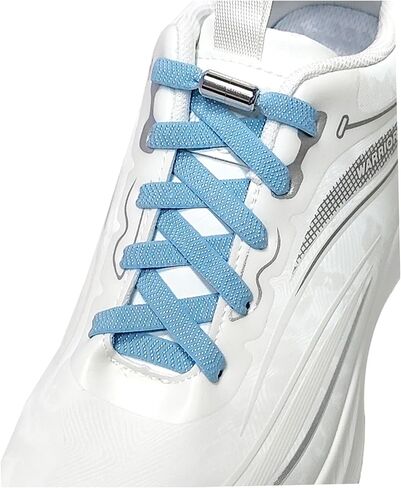 ZHENTOR Elastic Shoe Laces for Sneakers, No Tie Shoelaces for Kids and Adults, Tieless Stretch Shoe Strings in Saudi Arabia