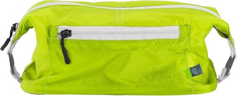 Lewis N. Clark ElectroLight Toiletry Kit, Waterproof Fabric Portable and Lightweight, Neon Lemon, One Size in Saudi Arabia
