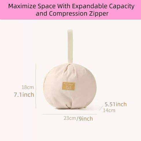Travel Underwear Organizer Bag:Portable Luggage Organizer for women, Multi-Compartment Storage Bag for Clothes, Bras, and Accessories, Ideal for Suitcases and Carry-Ons in Saudi Arabia