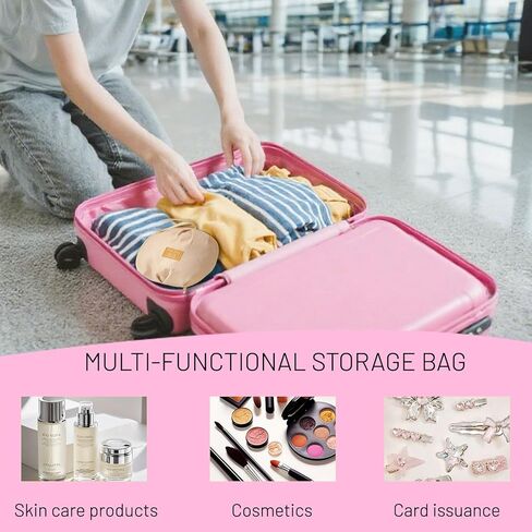 Travel Underwear Organizer Bag:Portable Luggage Organizer for women, Multi-Compartment Storage Bag for Clothes, Bras, and Accessories, Ideal for Suitcases and Carry-Ons in Saudi Arabia