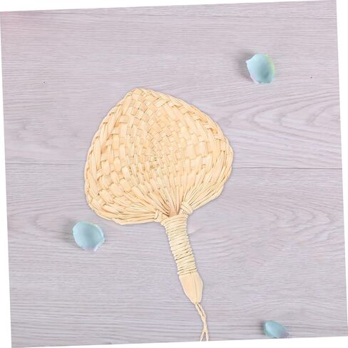 Ciieeo Wedding Fans Natural Hand Fans for Cooling Handmade Boho Decor and Wedding Favors Unique Vintage Style for Guest Comfort in Saudi Arabia