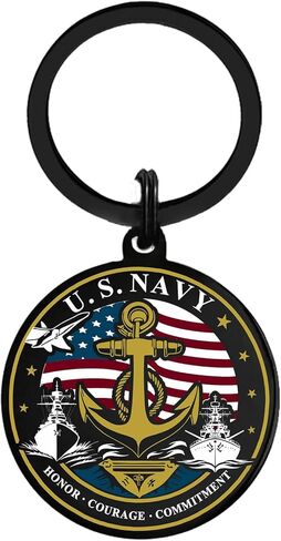 سلسلة مفاتيح Viayen Navy للذكرى السنوية الـ 250، هدايا تذكارية للبحرية للذكرى الـ 250، بضائع أمريكية لمدة 250 عامًا in Kuwait
