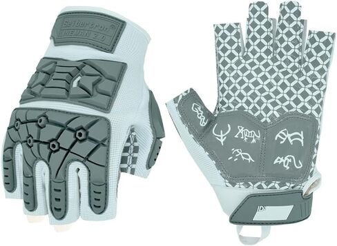 Seibertron Lineman 2.0 Padded Palm Football Receiver Gloves, Flexible TPR Impact Protection Back of Hand Glove Adult and Youth Sizes in Kuwait