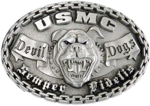 إنديانا ميتال كرافت USMC Devil Dogs مشبك بيوتر مع حزام - صُنع في الولايات المتحدة الأمريكية in Kuwait