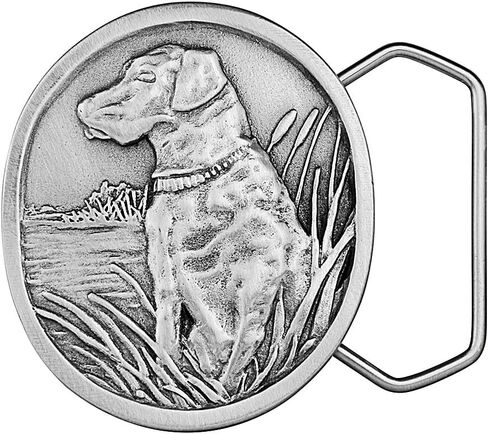 Indiana Metal Craft Men's Labrador Retriever Belt Buckle Belts in Saudi Arabia