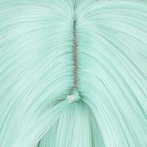 Virtual Singer 39in/100cm Wig - Wig Costume Anime Convention with Wig Cap Light Aqua in Saudi Arabia