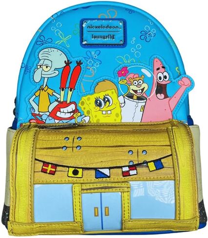 حقيبة ظهر صغيرة من Loungefly Nickelodeon SpongeBob and Friends Krusty Krab in Saudi Arabia