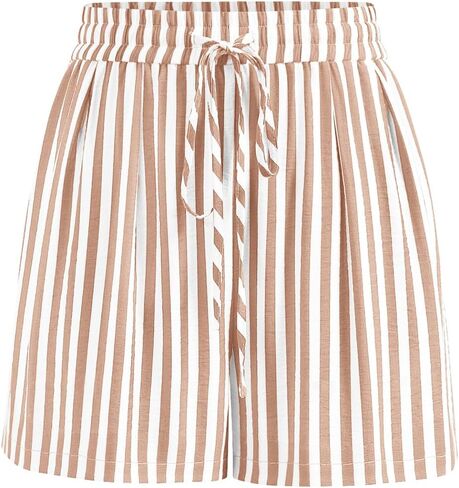 PRETTYGARDEN Elastic Waist Summer Shorts for Women Trendy 2026 Gingham Cute Pajama Bottoms Plaid Y2K Beach Vacation Clothes in Saudi Arabia