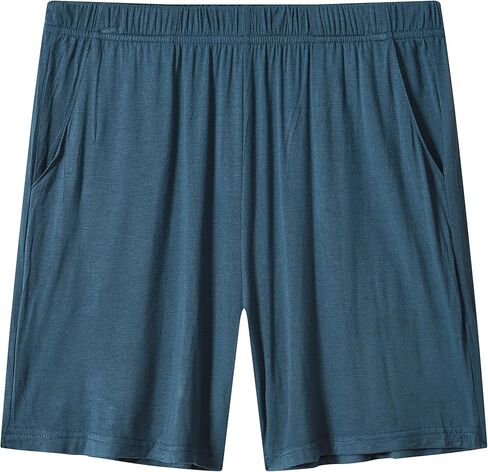 JINSHI Womens Pajama Shorts Soft Comfortable Lightweight Elastic Drawstring Modal Pajama Bottoms Lounge Shorts with Pockets in Saudi Arabia