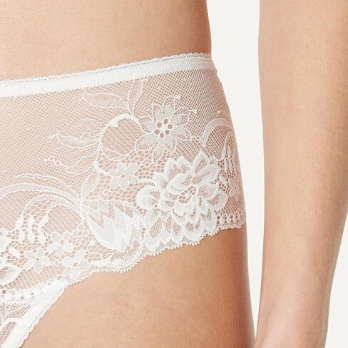 Amazon Essentials Womens Stretch Galloon Lace High Waisted Thong in Saudi Arabia