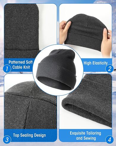 120 Pcs Homeless Care Package Supplies Bulk Winter Beanie Hat Glove Sock Set with Emergency Blanket for Survival in Saudi Arabia