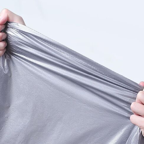 10 Count Large Plastic Bags, Luggage Packing Organizers, Grey Large Storage Bags with Handles for Clothes, Travel, Moving in Saudi Arabia