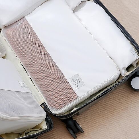 Travel Packing Cubes for Suitcases, Luggage Organizer Set, Travel Essentials Storage Bags for Clothes, Shoes, Toiletries, Laundry -(Small) in Saudi Arabia