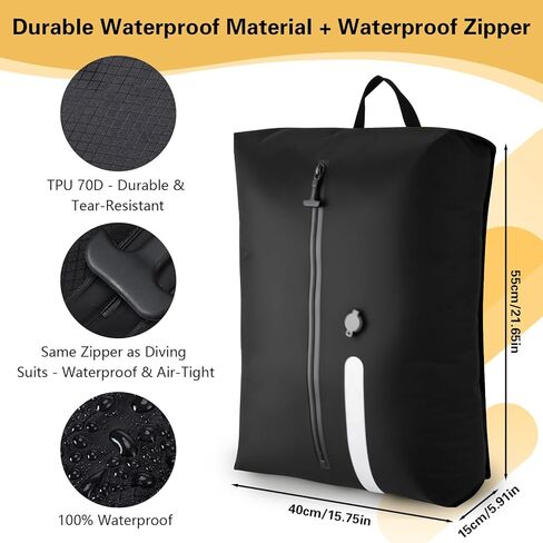 2 Pack Vacuum Seal Bags for Clothing, Travel Vacuum Bags with Pump, Reusable Compreesion Storage Bags luggage & Closet, Portable Space Save Bag, Waterproof & Durable in Saudi Arabia