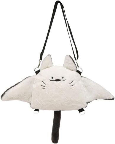 Manta Ray Plush Backpack, Stuffed Animal Backpack, Cartoon Mini backpack, Crossbody Bag in Saudi Arabia