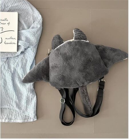 Manta Ray Plush Backpack, Stuffed Animal Backpack, Cartoon Mini backpack, Crossbody Bag in Saudi Arabia