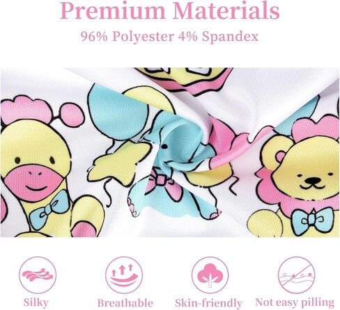 Littleforbig Women's Silky Soft Underwear Comfortable Briefs Babydoll Little Circus 'Oopsie' Potty Pants 4 Pack Panties Set in Saudi Arabia