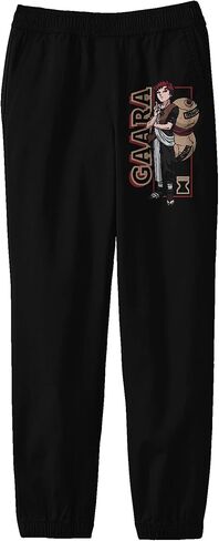 Naruto Classic Gaara of The Desert Boy's Black Sweatpants in Saudi Arabia