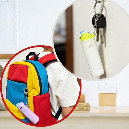 4Pack Mini Tumbler Keychain Compatible with Owala Water Bottle, Cute Mini Keychain Accessories in Saudi Arabia