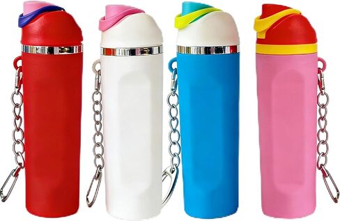 4Pack Mini Tumbler Keychain Compatible with Owala Water Bottle, Cute Mini Keychain Accessories in Saudi Arabia