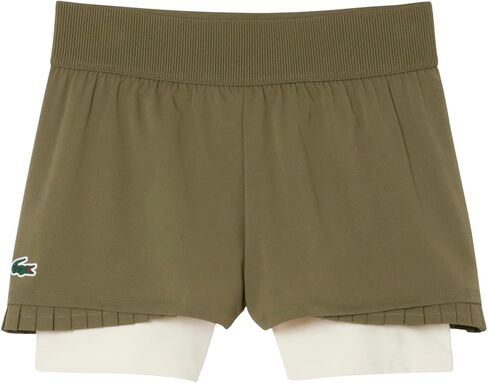 Lacoste Womens Ultra Dry Lined Tennis Shorts in Saudi Arabia