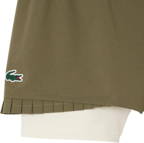 Lacoste Womens Ultra Dry Lined Tennis Shorts in Saudi Arabia