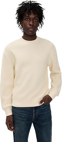 Madewell Men's Waffle-Knit Sweatshirt in Saudi Arabia