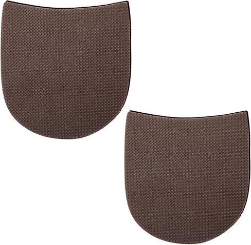 Shoe Repair Rubber Heel, Cowboy Boot Heel Replacement Heels Replacement Anti-Slip Heels Pads for Men's and Woman's 5/32 Inch (4mm) Thick, 1 Pair Brown in Saudi Arabia