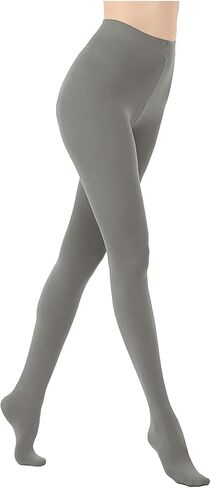 Women's 80D Opaque Tights Pantyhose, High Waist Soft Stockings, Solid Black Cute Tights (19 Colors) in Saudi Arabia