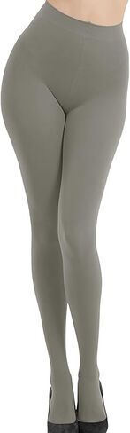Women's 80D Opaque Tights Pantyhose, High Waist Soft Stockings, Solid Black Cute Tights (19 Colors) in Saudi Arabia