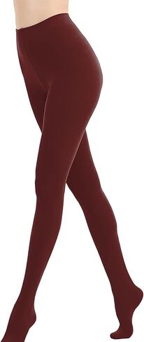 Women's 80D Opaque Tights Pantyhose, High Waist Soft Stockings, Solid Black Cute Tights (19 Colors) in Saudi Arabia