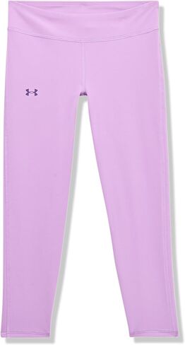 تحت Armor Girls Motion Motion Solid Crop Leggings ، (672) Super Pink / / White ، Small in Kuwait