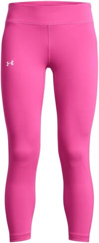 تحت Armor Girls Motion Motion Solid Crop Leggings ، (672) Super Pink / / White ، Small in Kuwait