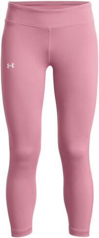 تحت Armor Girls Motion Motion Solid Crop Leggings ، (672) Super Pink / / White ، Small in Kuwait