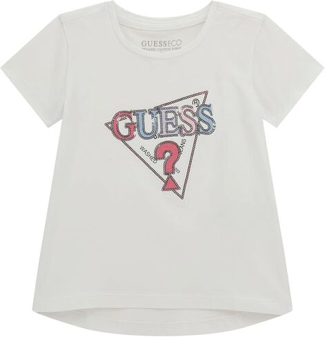 Guess Girls Eco Short Sleeve High Low T-Shirt in Saudi Arabia