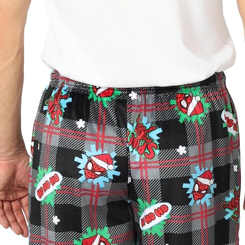Marvel Men's Pajama Bottom, Lounge Pant With Drawstring, Ultra-soft & Comfortable, L in Saudi Arabia