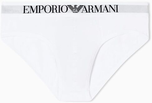 Emporio Armani mens Stretch Cotton Jersey Brief in Saudi Arabia