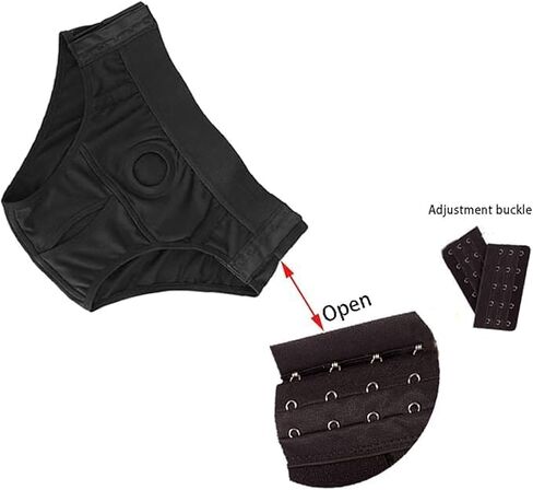 Harness Pants Strapless Briefs Underwear for Men Black in Saudi Arabia