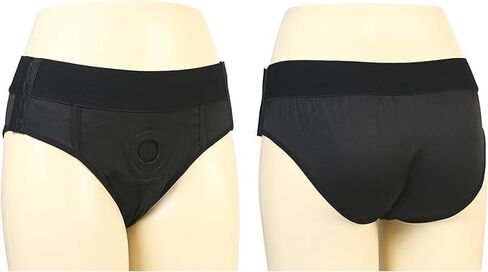 Harness Pants Strapless Briefs Underwear for Men Black in Saudi Arabia