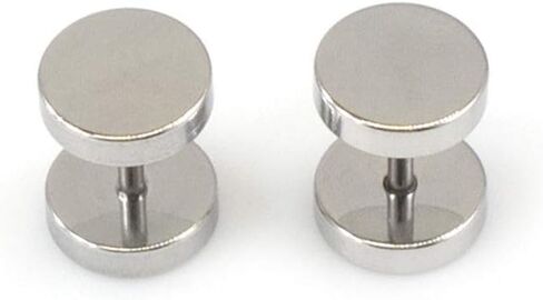 Fake Faux Cheater Illusion Ear Plug Earrings 16G in Saudi Arabia