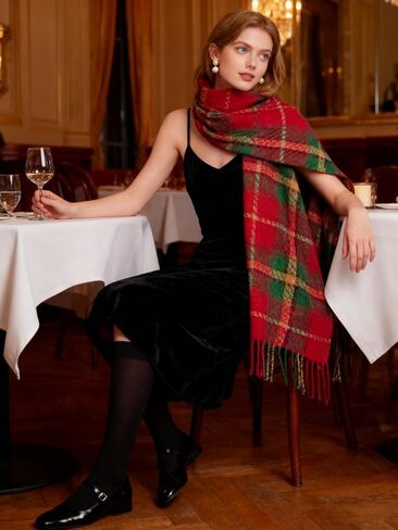 Winter Pashmina Shawl Wraps for Women Silky Scarfs Travel Blanket for Evening Dress Wedding in Saudi Arabia