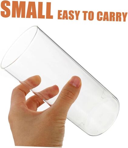 3Pcs Candle Shade Transparent Candle Covers for Home Decor Windproof Tubes for Weddings and Parties in Saudi Arabia