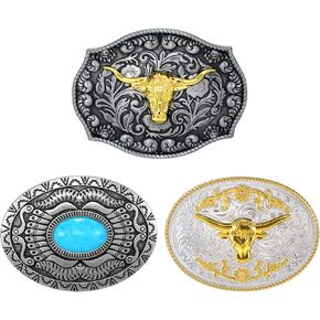 مجموعة غربية بإبزيم حزام من 3 قطع من KASBAH لنمط رعاة البقر in Kuwait