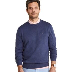 vineyard vines Men's Logo Heritage Cotton Crew Sweater in Saudi Arabia