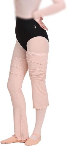 Ballet Leg Warmers Tencel Wool Thin Soft High-Elastic 1 Pair 27.5 Inches Over The Knee For Women in Saudi Arabia