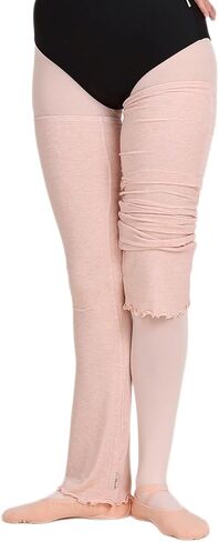 Ballet Leg Warmers Tencel Wool Thin Soft High-Elastic 1 Pair 27.5 Inches Over The Knee For Women in Saudi Arabia
