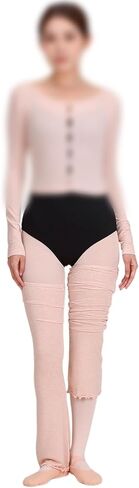 Ballet Leg Warmers Tencel Wool Thin Soft High-Elastic 1 Pair 27.5 Inches Over The Knee For Women in Saudi Arabia