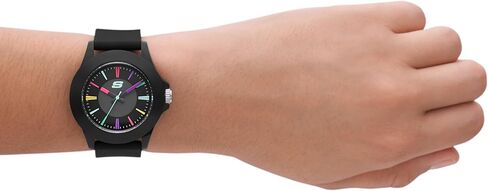 Skechers Women's Rosencrans Midsize Quartz Three-Hand Watch, Color: Black (Model: SR6079) in Saudi Arabia
