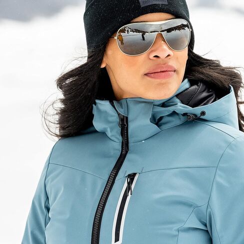 Free Country Women's Winter Softshell Coat Jacket Lined Warm Insulated Hooded Fleece Water & Wind Resistant-Thermo Super II in Saudi Arabia